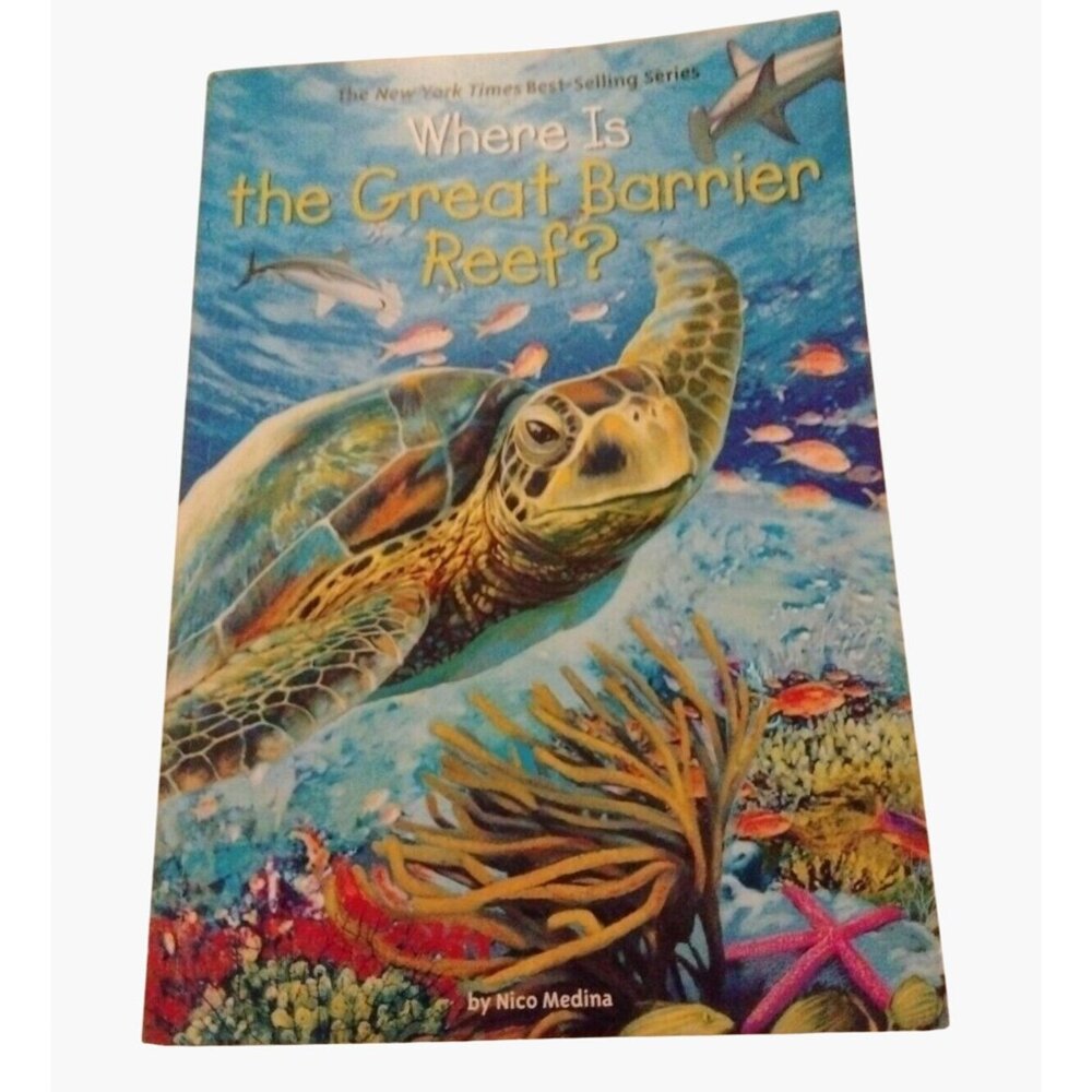 Where Is The Great Barrier Reef Nico Medina Paperback Scholastic